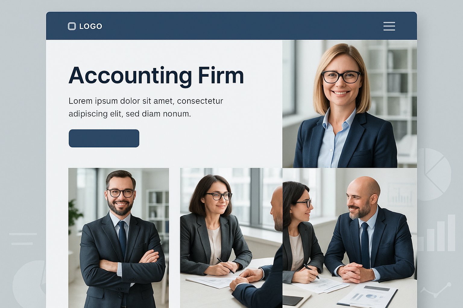 Accounting Firm website preview