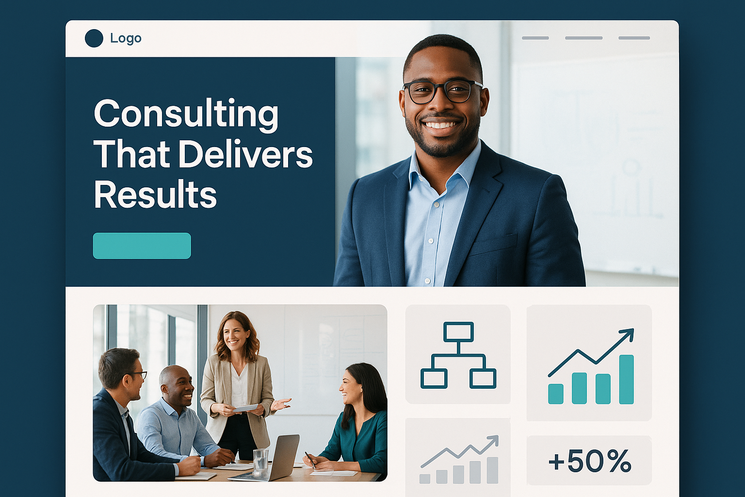 Consultant / Consultancy website preview